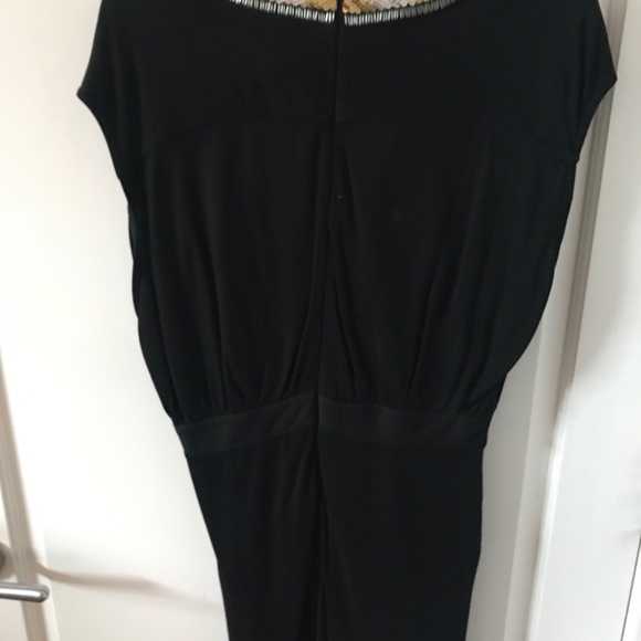 French connection beaded deep V dress - Picture 2 of 7